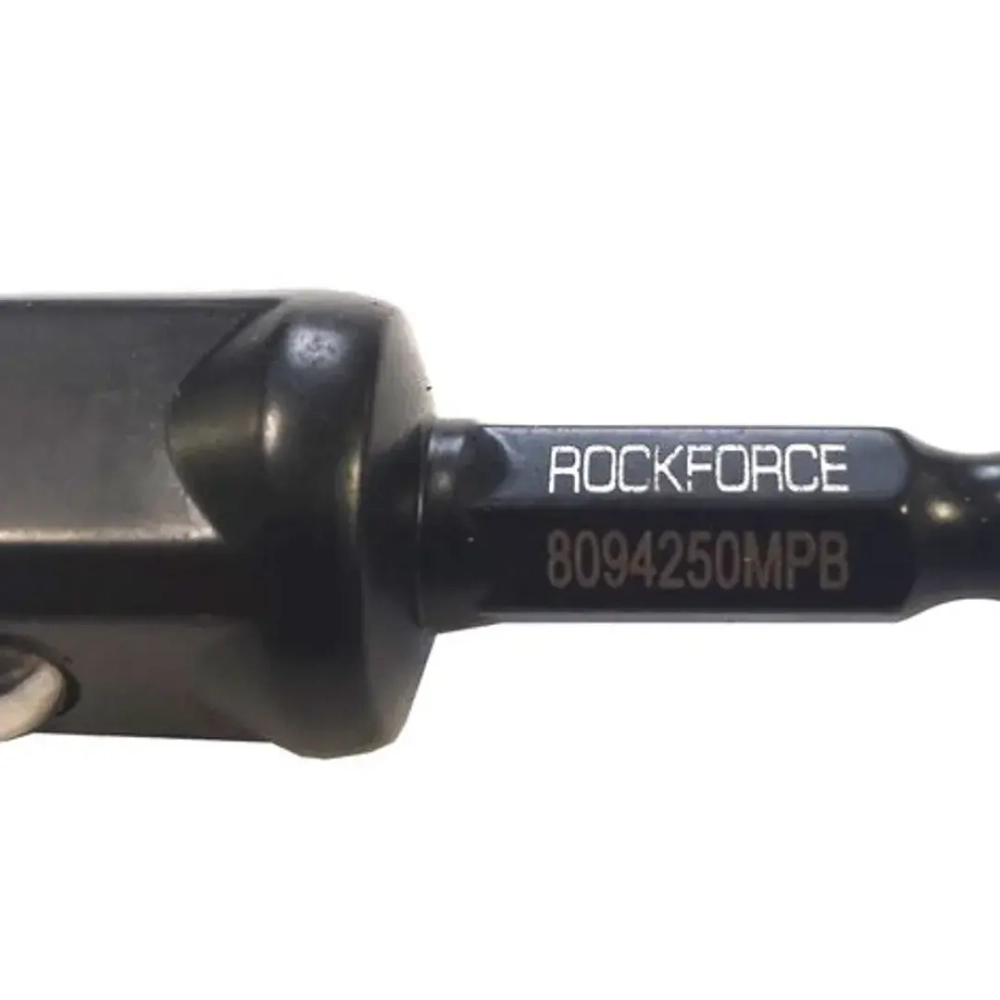 Адаптер переходник для шуруповерта 1/2''(F) x 1/4''(HEX) RockForce##Rock FORCE RF-8094250MPB