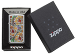 Зажигалка узкая High Polish Chrome ZIPPO Slim 29702