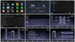 Магнитола для Ford Focus II 2004-2011 (кондиционер) - Kuberg OL-9201-M QLed+2K, Android 13, Быстрейшая, CarPlay, 4G SIM-слот