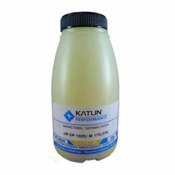 Тонер Katun тип KT-808Y для HP CE312A Yellow, химический (25г)