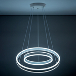 Citilux Дуэт CL719640 LED Люстра подвесная с пультом Белая