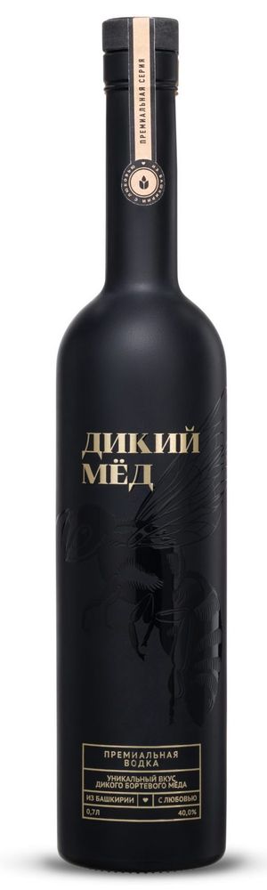 Водка Дикий Мед Премиальная