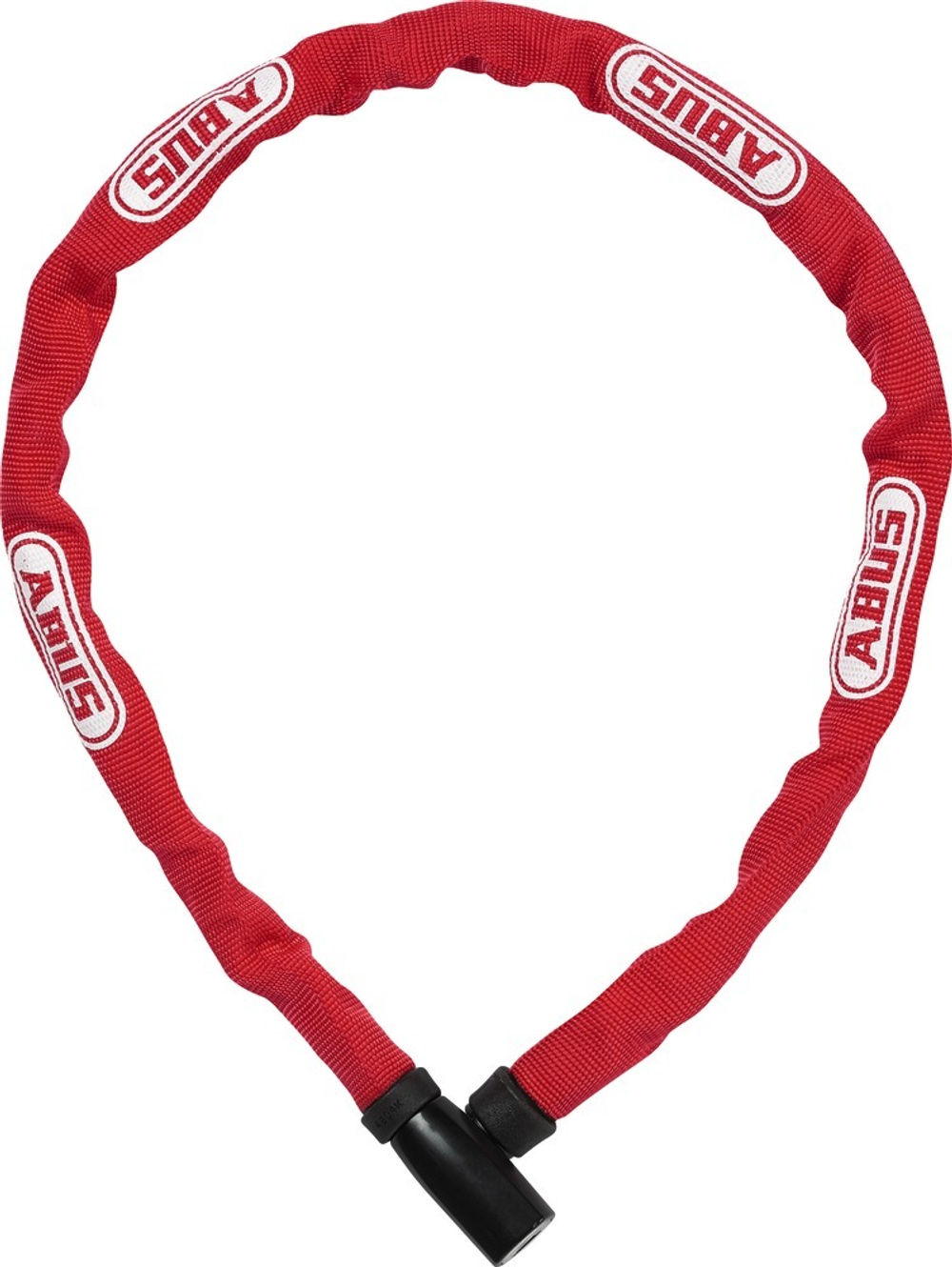 Замок 05-0072485 вело цепь 4мм, ключ, Steel-O-Chain 4804K/75см класс защиты 4/15, 380гр, красный ABUS