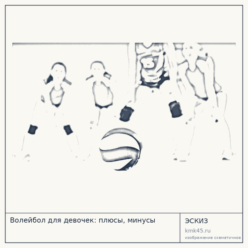 Волейбольный мяч для девочек — от 4 400 ₽