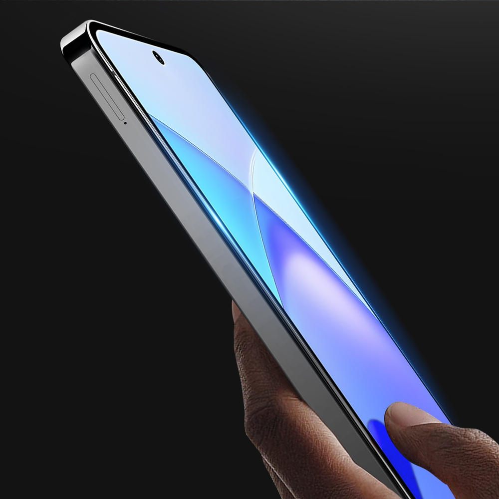 Закаленное стекло на экран для смартфона Infinix Smart 10 и Smart 10+, от Dux Ducis серия Full Screen Glass