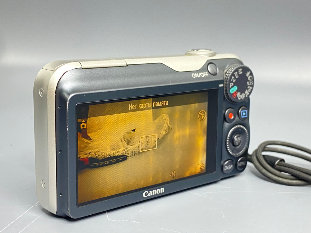 Canon SX220 HS полосы на экране
