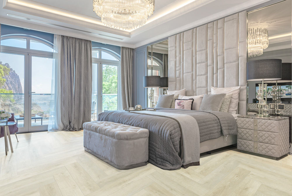 SPC ЛАМИНАТ CRONAFLOOR КОЛЛЕКЦИЯ HERRINGBONE "ЕЛОЧКА" Дуб Ним