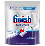 Капсулы для посудомоечных машин Finish Quantum All in 1, 60 шт (Из Финляндии)