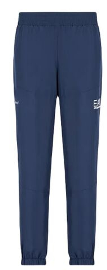 Мужской теннисный костюм EA7 Man Woven Tracksuit - небесный