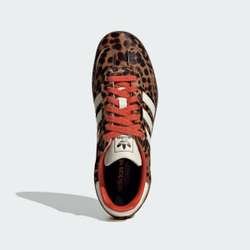 ADIDAS Кроссовки Samba OG с леопардовым принтом, коричневый/красный