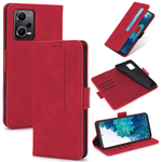 Стильный чехол-книжка из кожи для XIAOMI REDMI NOTE 12 PRO 5G (не PRO+) с отделом для наличных, 3 слотами для карт и подставкой