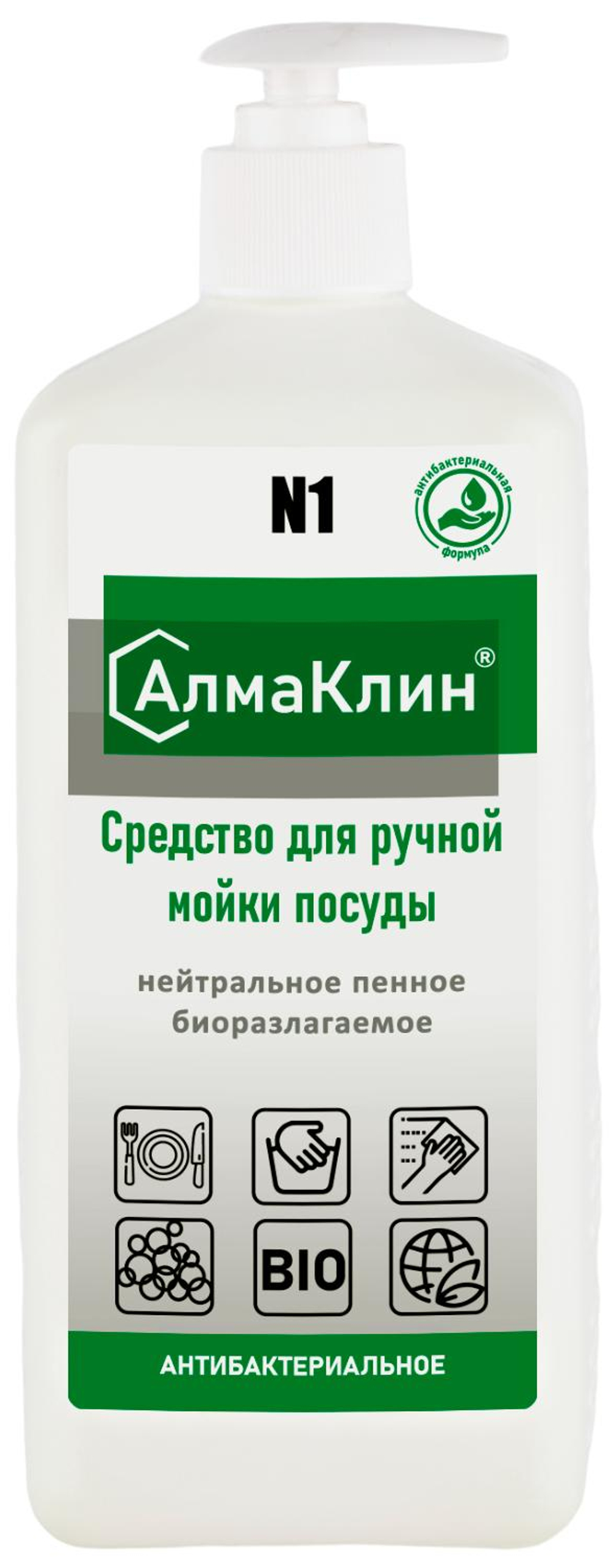 «АлмаКлин» N1 (1 л) антибактериальное