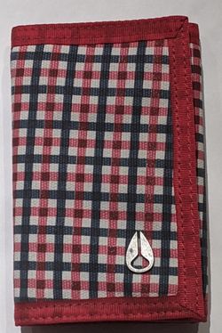 Кошелек NIXON Tree Hugger Tri-fold wallet SS15 Red/Navy