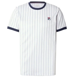 Теннисная футболка Fila BB1 Stripes - white/stripes