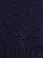 Поло Saint Barth Sloan темно-синий шелк