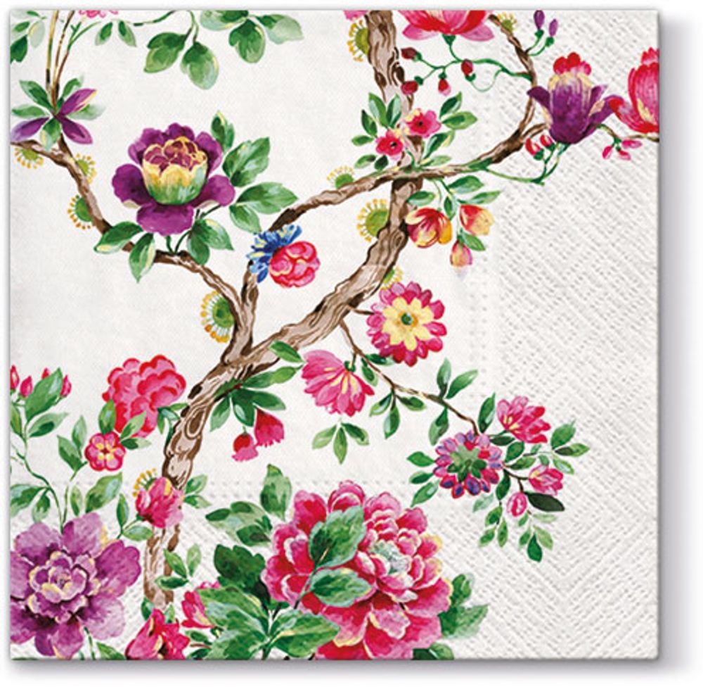 Салфетки 3-слойные для декупажа Sagen Vintage Design Lunch PAW Decor Collection Японский сад Салфетки 3-слойные для декупажа Sagen Vintage Design Lunch PAW Decor Collection Японский сад