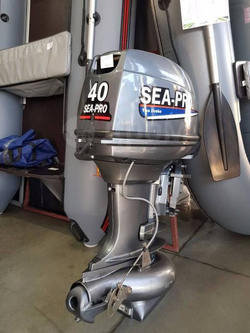 Лодочный мотор Sea-Pro T 40 JWS водомет, электро запуск 40 л.с., 703 см3