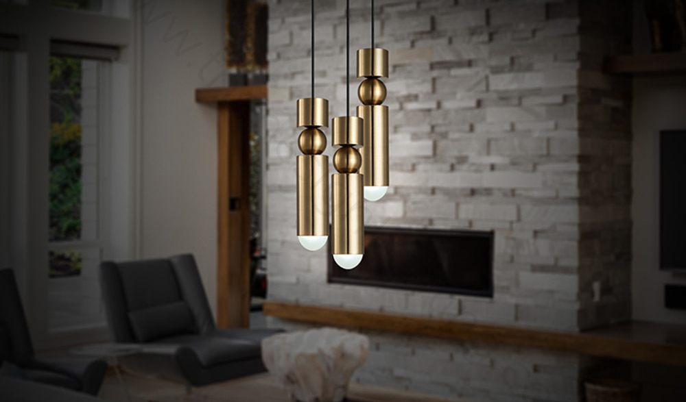 Pendant design lamp  Fulcrum by Lee Broom (Black)