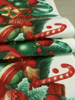Вафельное Полотно Новогоднее 0,5х2,5 м