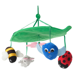 IKEA SANDBI  (ИКЕА САНДБИ)  -  Мобиль на кроватку - скандинавская природа/многоцветный