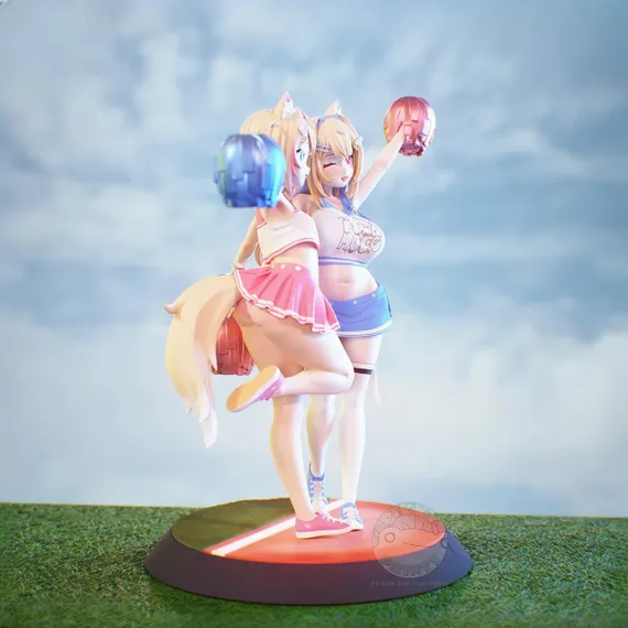 Fuwawa and Mococo - Hololive