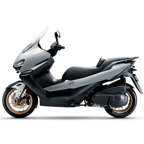 Максискутер Zontes ZT368-K серый