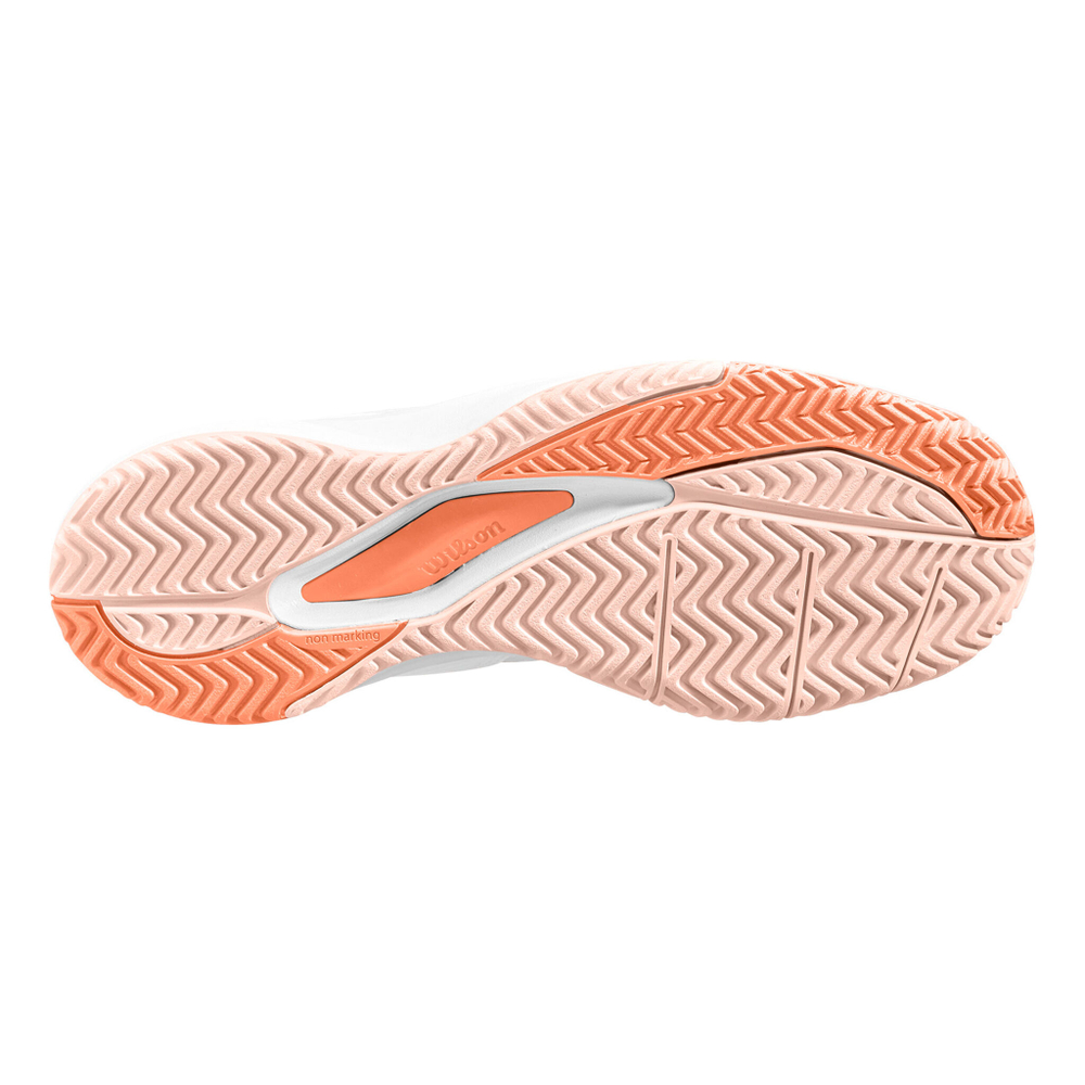 Женские теннисные кроссовки Wilson Rush Pro ACE All Court Shoe Women - White, Orange