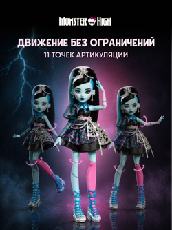 Кукла шарнирная Monster High Scary Sweet Birthday Фрэнки Штейн