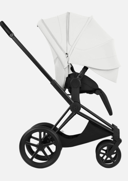 Коляска Cybex Priam V Matt Black Style 2 в 1 Off White