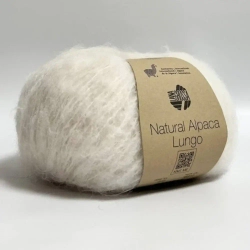 Lana Grossa Natural Alpaca Lungo - 001