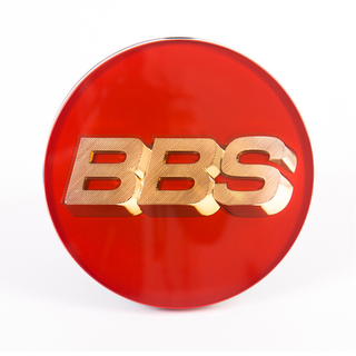 Крышка центрального отверстия BBS 70.1 мм gold/red 56.24.073