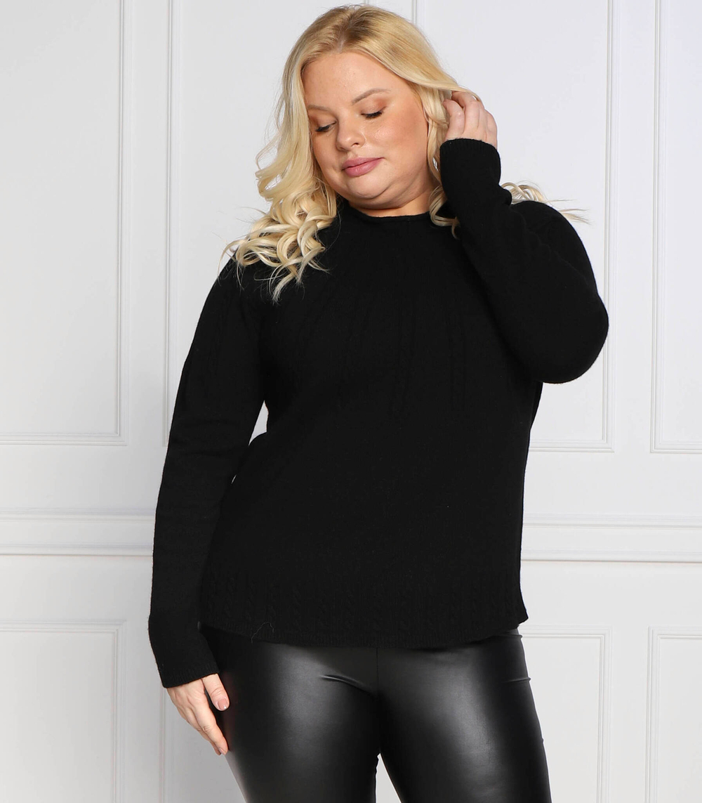 свитер airone plus size Persona by Marina Rinaldi - черный(1364052)