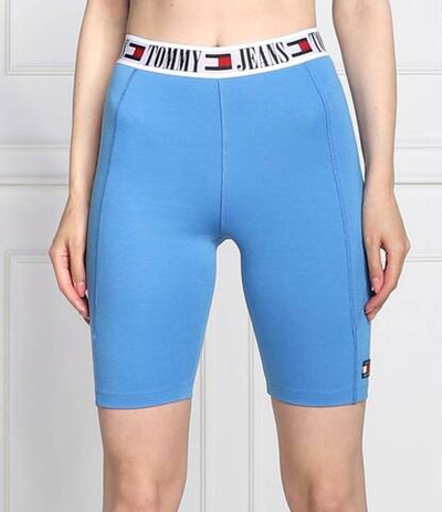 велосипедки Tommy Jeans - голубой(DW0DW14218)