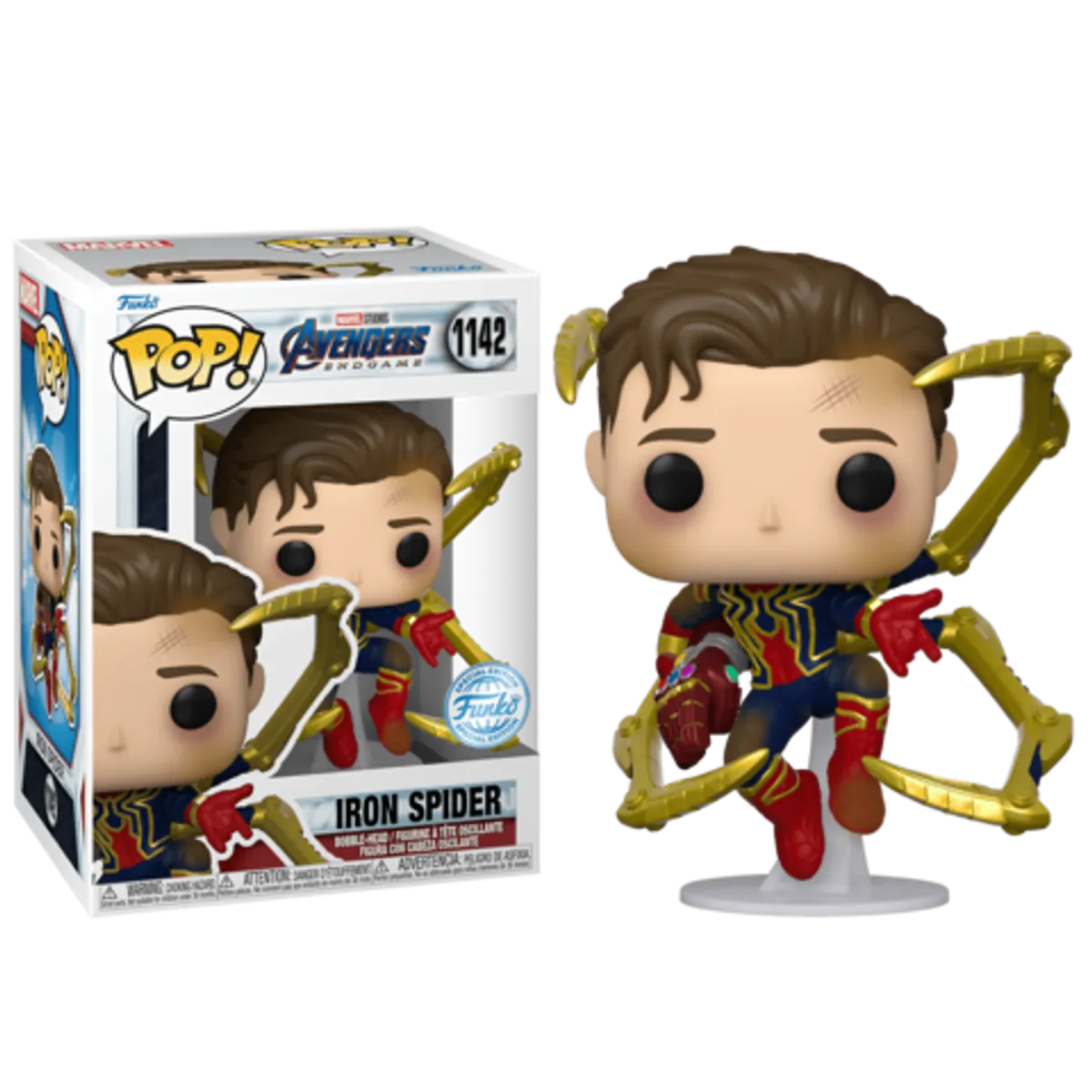 Фигурка Funko POP! Marvel. Avengers Endgame: Iron Spider (1142)