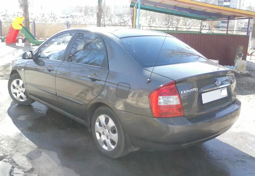 Пороги комплект Kia Spectra 2004-2011, Cerato 2003-2008 (0,8мм)