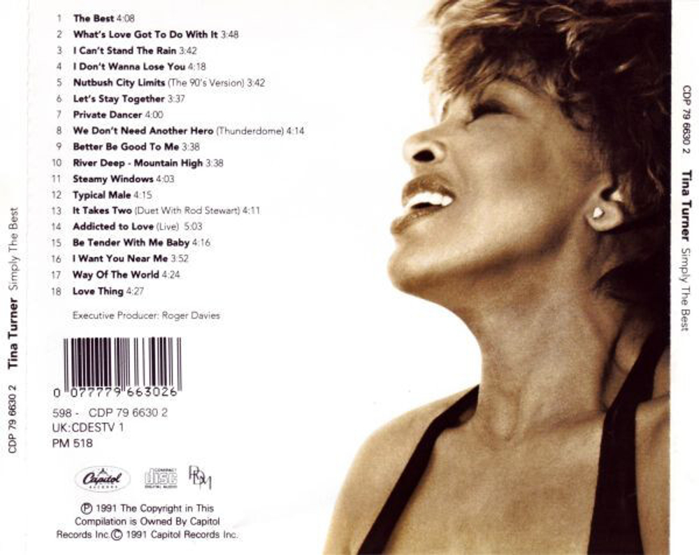 Tina Turner — Simply The Best (CD)
