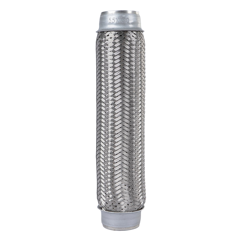 Компенсатор (гофра) выхлопной системы 3х-слойная Innerbraid 55x320 UNIVERSAL D=55mm L=320mm GANZ GIG05039