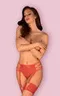 Rediosa crotchless garter belt