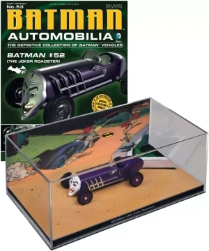 Eaglemoss Batman Automobilia No. 53 Batman Comics #52 Joker Roadster
