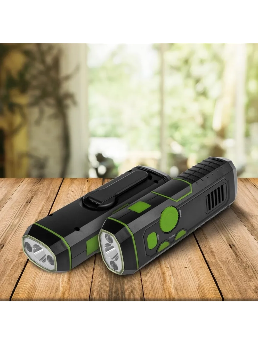 Фонарь с радио+USB (A-SB-5032В)