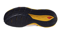 Мужские кроссовки теннисные Mizuno Wave Enforce Tour 2 AC - white/fiery coal 2/citrus