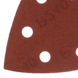 Треугольник абразивный на ворc. подложке под "липучку", перф., P 240, 150х150х100 мм, 5 шт. Denzel — фото 3
