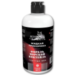 Прикормка для рыбалки жидкая Sonik Baits 0.5л ФОРЕЛЬ Морской коктейль Глиттер RED красный