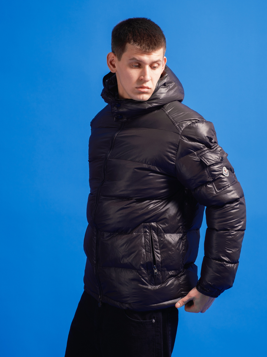 Куртка MONCLER #2389 (чёрн.)
