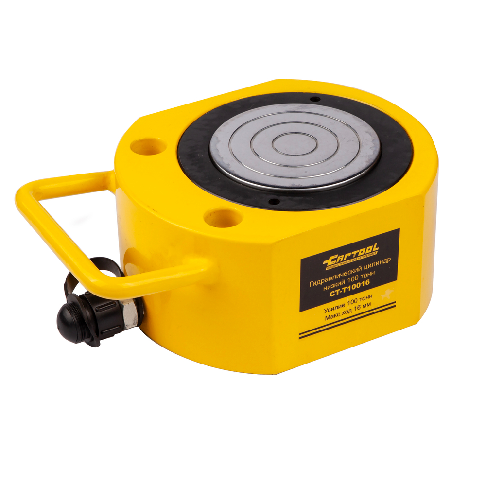 Гидравлический цилиндр низкий 100т. Car-Tool CT-T10016