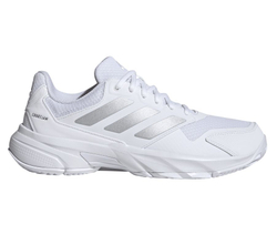 Женские теннисные кроссовки Adidas CourtJam Control 3 W - cloud white/silver metallic/frozen purple