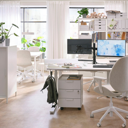 IKEA STUBBERGET  (ИКЕА СТУББЕРГЕТ)  -  Держатель для монитора - чёрный
