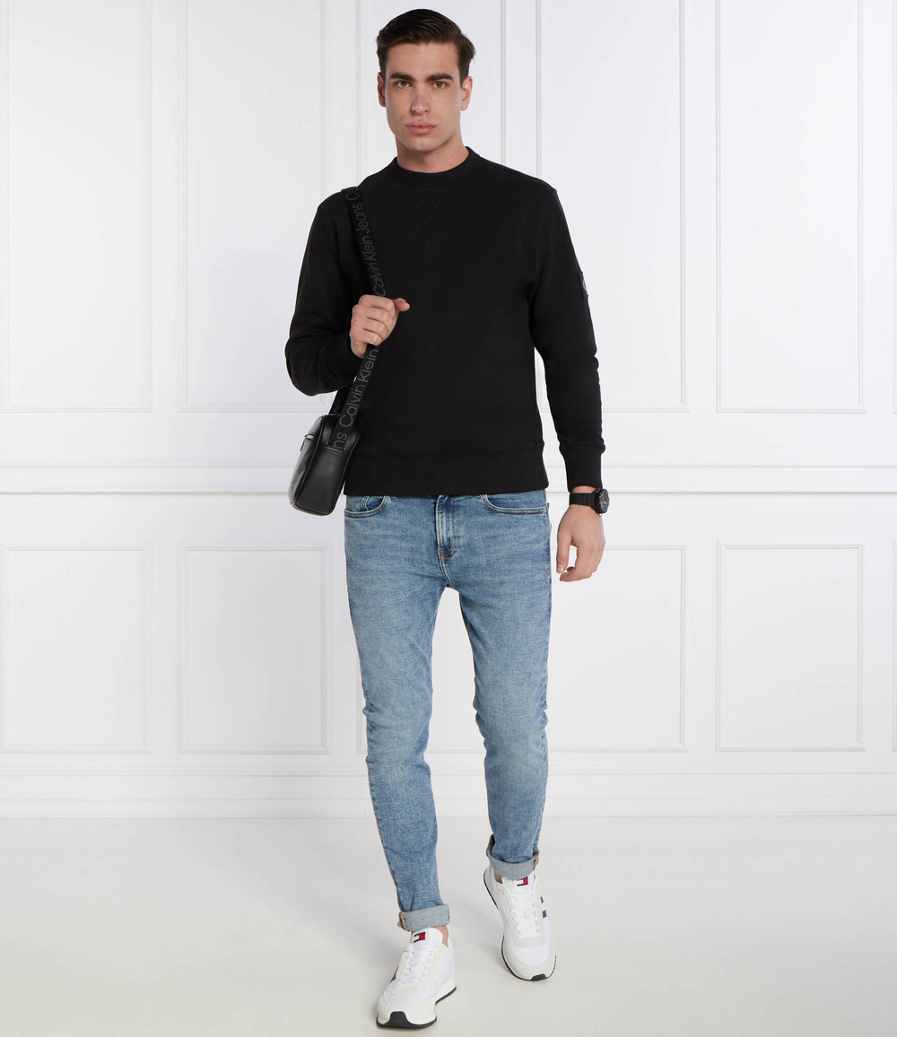 Худи BADGE CALVIN KLEIN JEANS - черный(J30J323426)