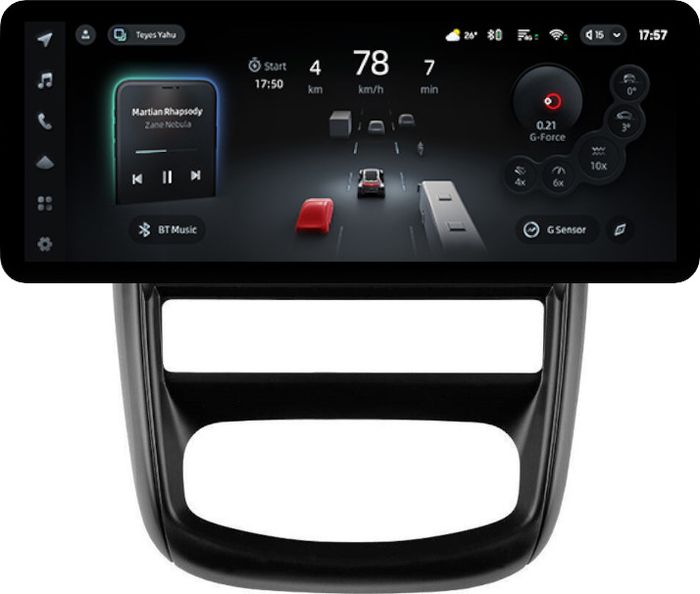 Магнитола для Renault Duster 1 2010-2015 - Teyes CC4PRO монитор 12.3" 2K QLED + рамка 9, Android 13, Быстрейшая, Snapdragon 778G, ИИ, CarPlay, DSP, 4G SIM-слот