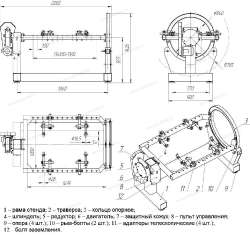 Стационарный до 3000 кг привод эл-мех Р770Е
